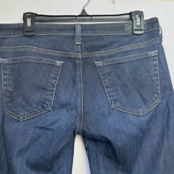 AG ADRIANO GOLDSCHMIED The Stevie Slim Straight Jeans Denim Zip Pocket Cotton 30 - Picture 7 of 16